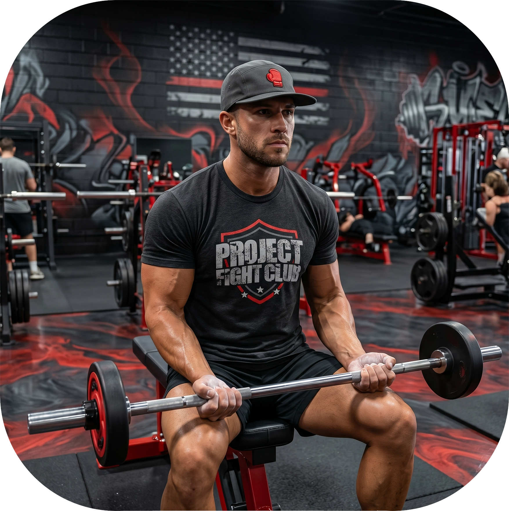 MENS CHARCOAL T-SHIRT - HONOR FIREFIGHTERS & EMTs