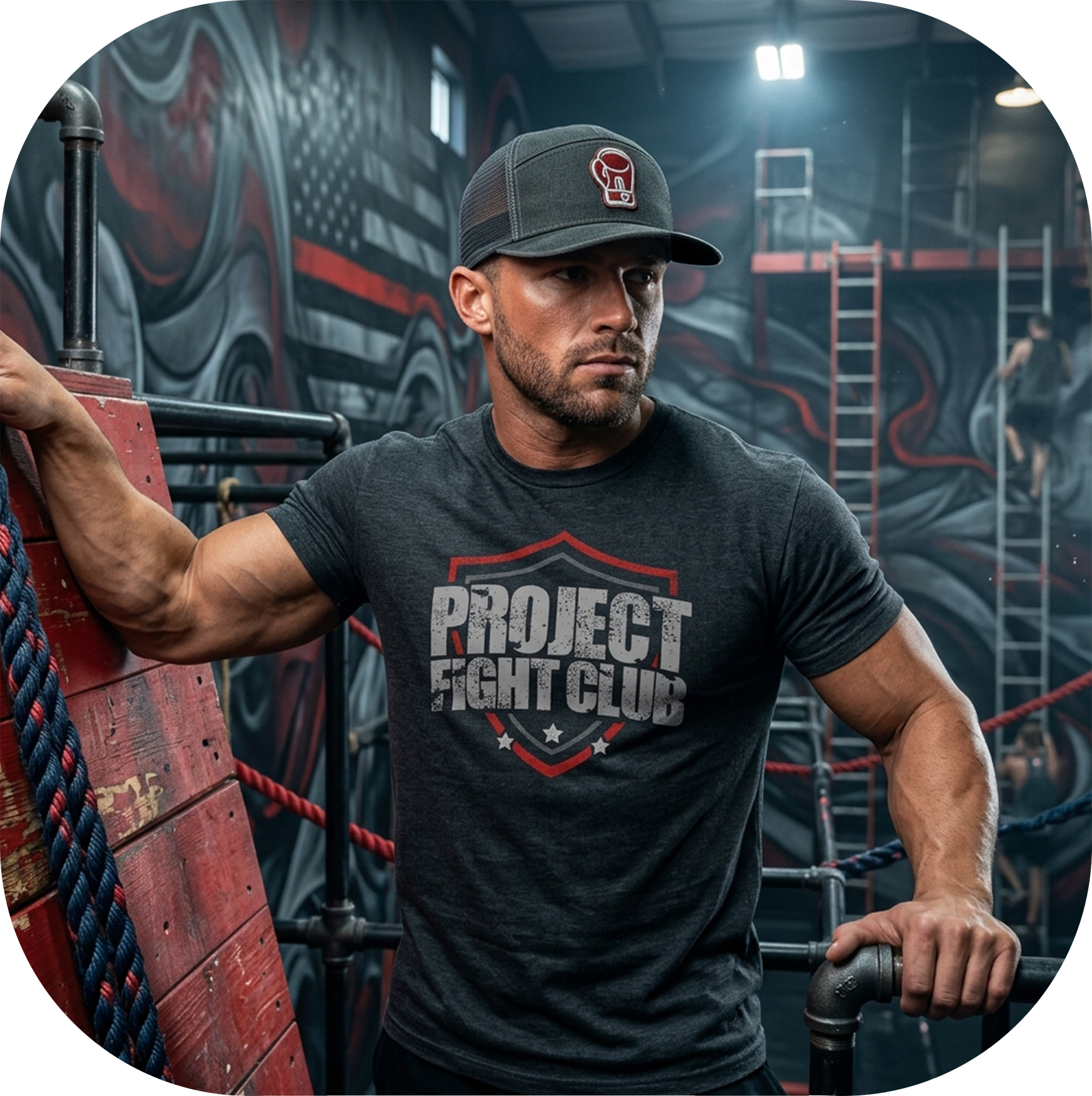 MENS CHARCOAL T-SHIRT - HONOR FIREFIGHTERS & EMTs