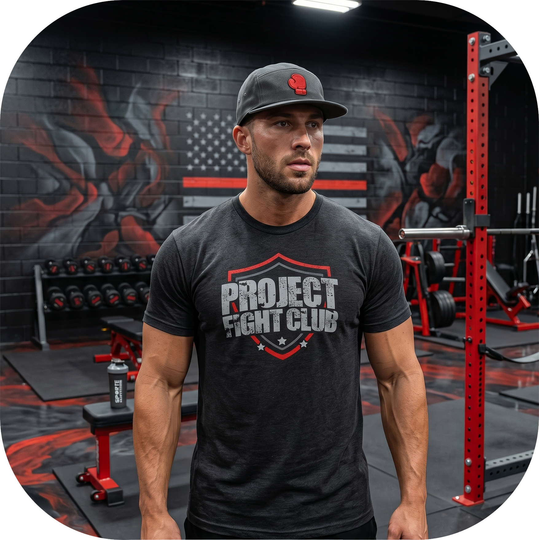 MENS CHARCOAL T-SHIRT - HONOR FIREFIGHTERS & EMTs
