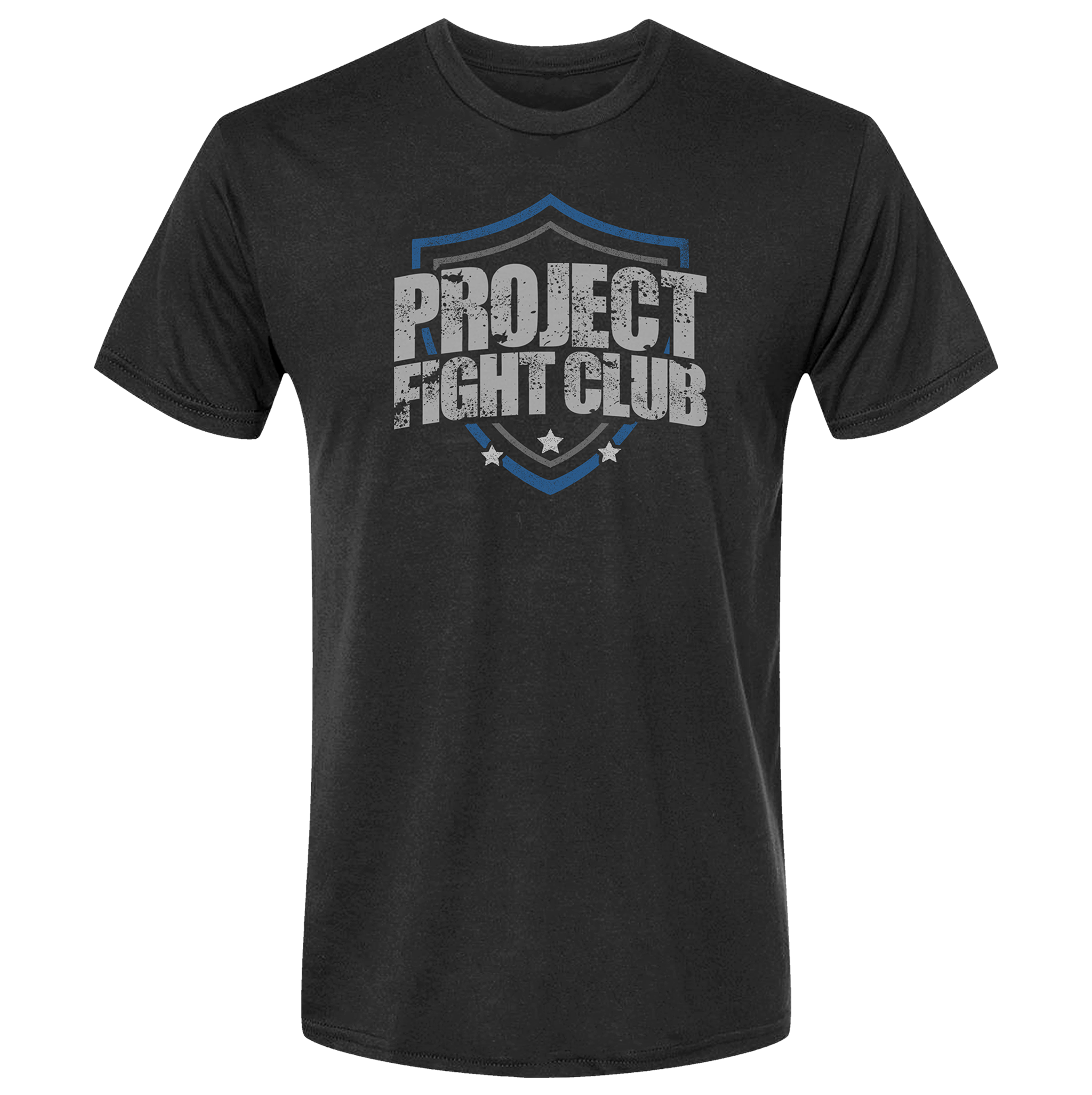 MENS CHARCOAL T-SHIRT - SUPPORT POLICE