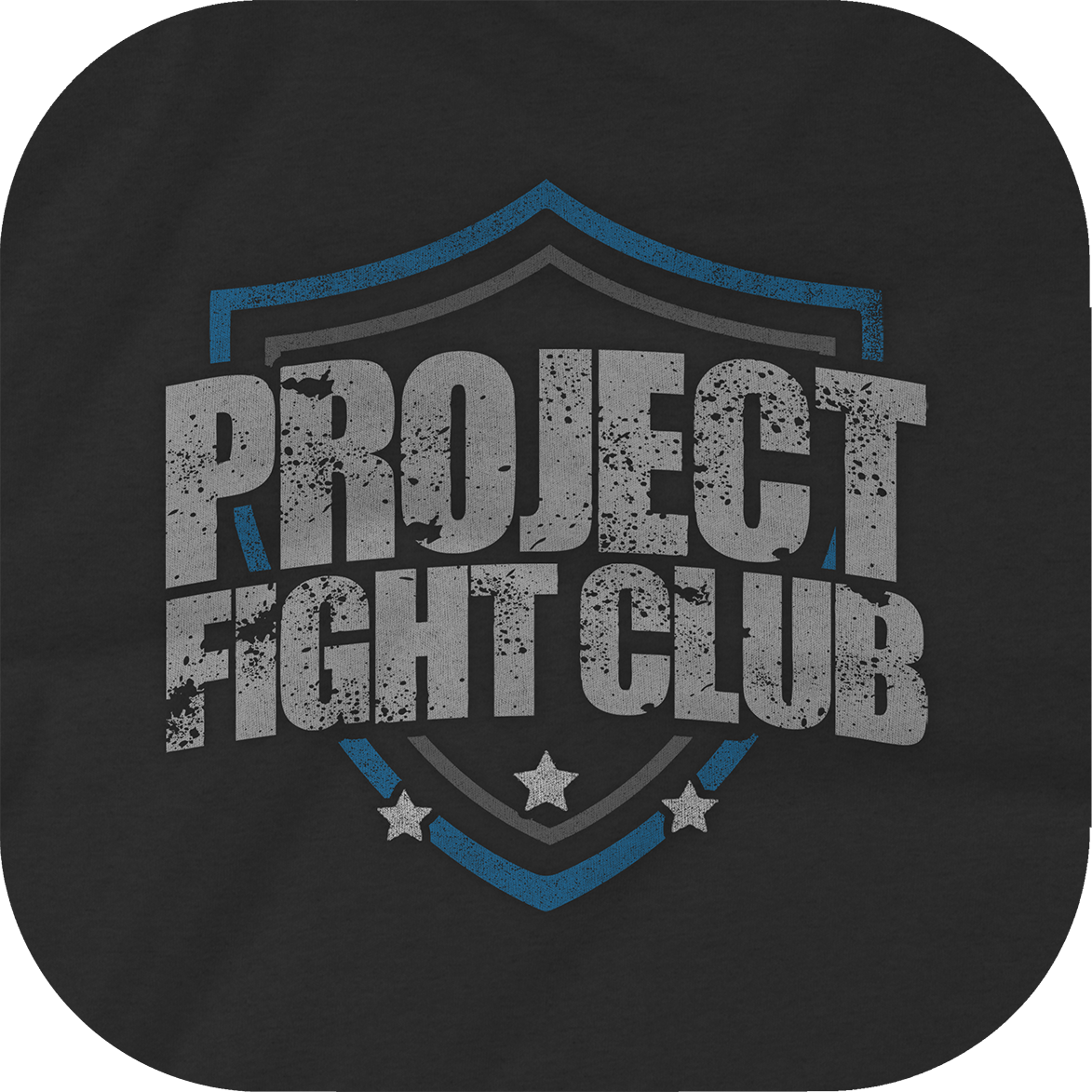 MENS CHARCOAL T-SHIRT - SUPPORT POLICE