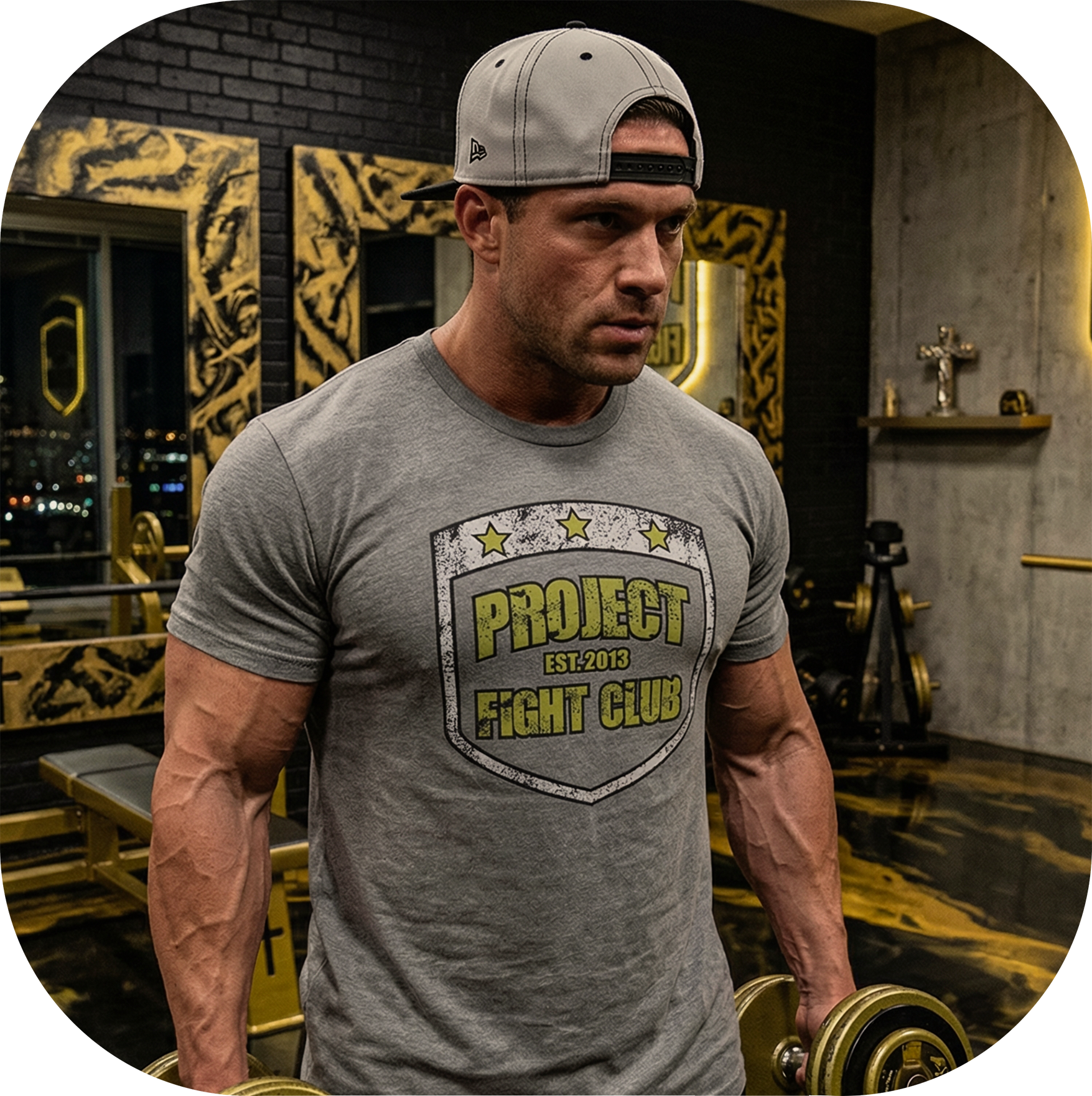 MENS GREY T-SHIRT #2 - SPREAD CHRISTIANITY