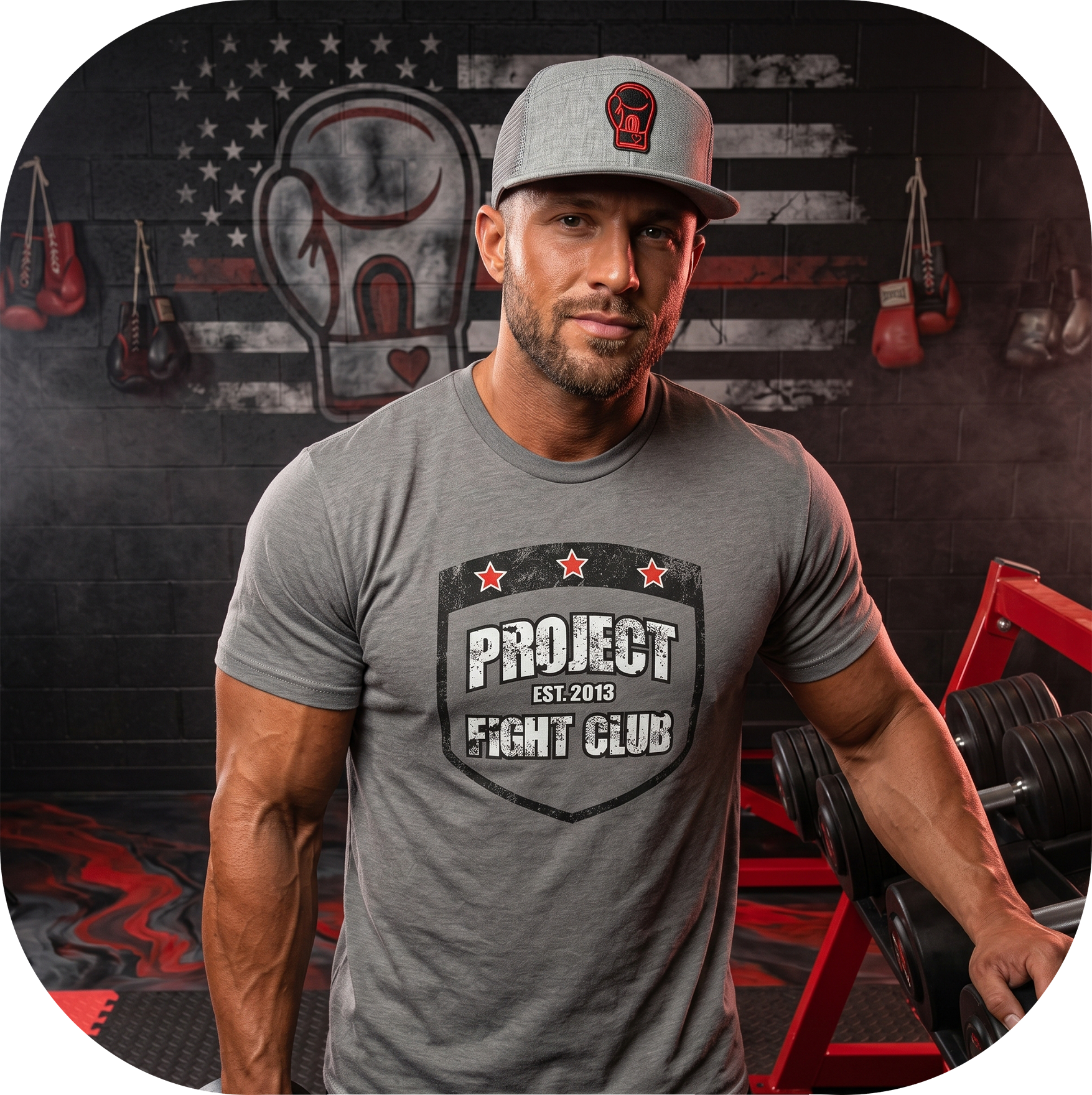 MENS GREY T-SHIRT #2 - HONOR FIREFIGHTERS & EMTs