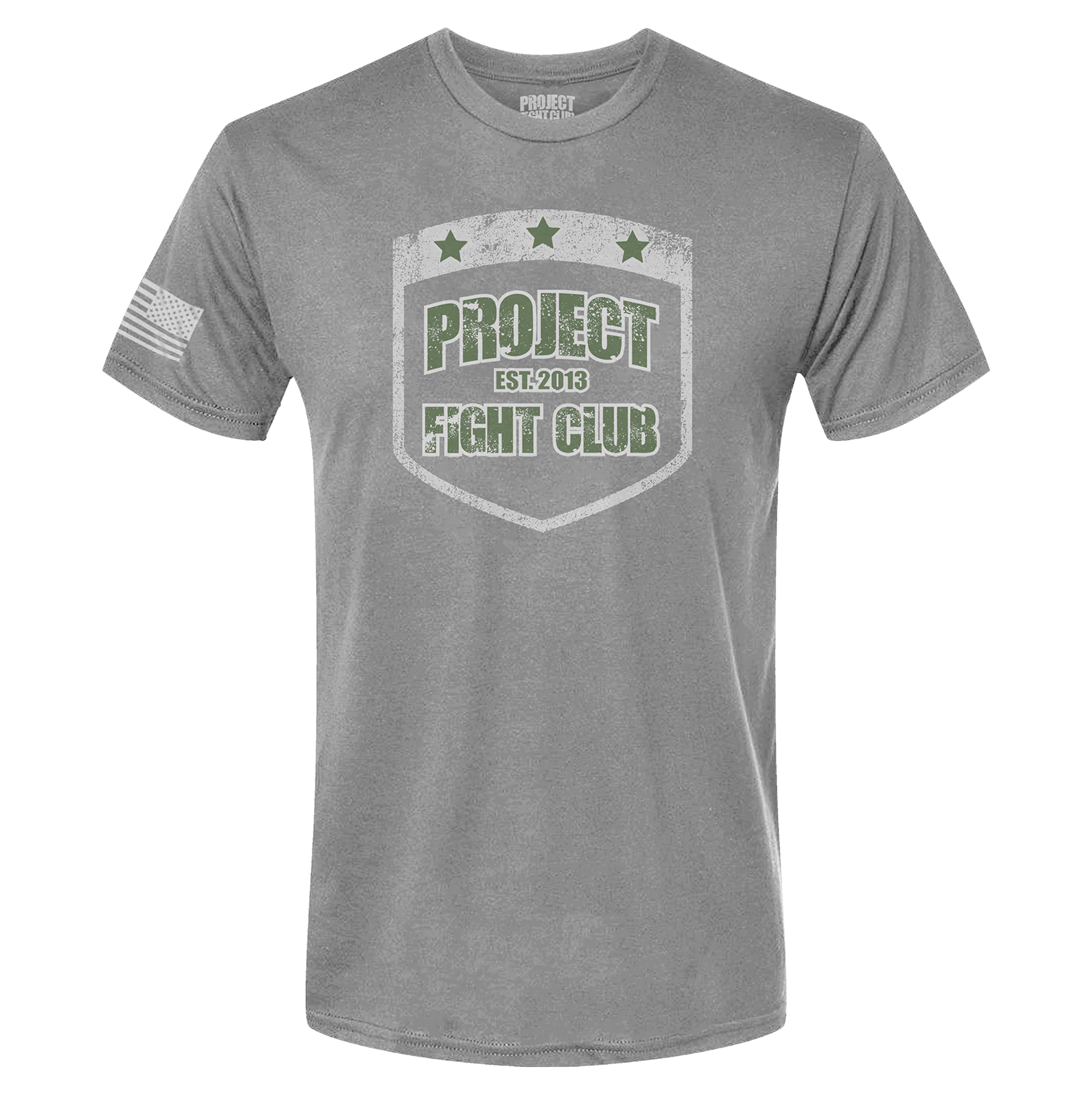 GREY SHIRT 2 - HONOR SOLDIERS & VETERANS