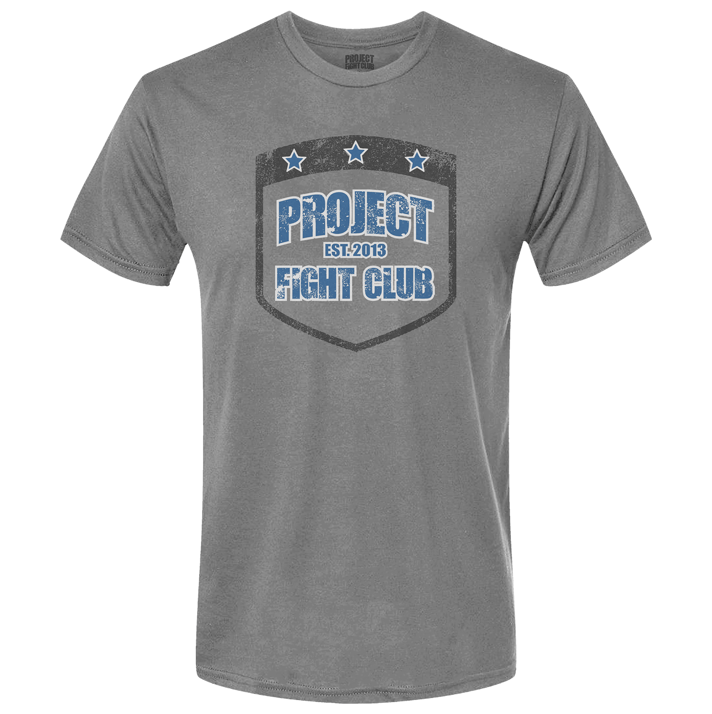MENS GREY T-SHIRT #2 - SUPPORT POLICE