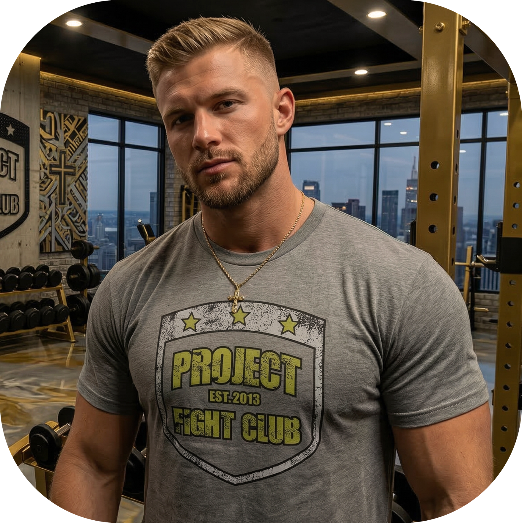 MENS GREY T-SHIRT #2 - SPREAD CHRISTIANITY