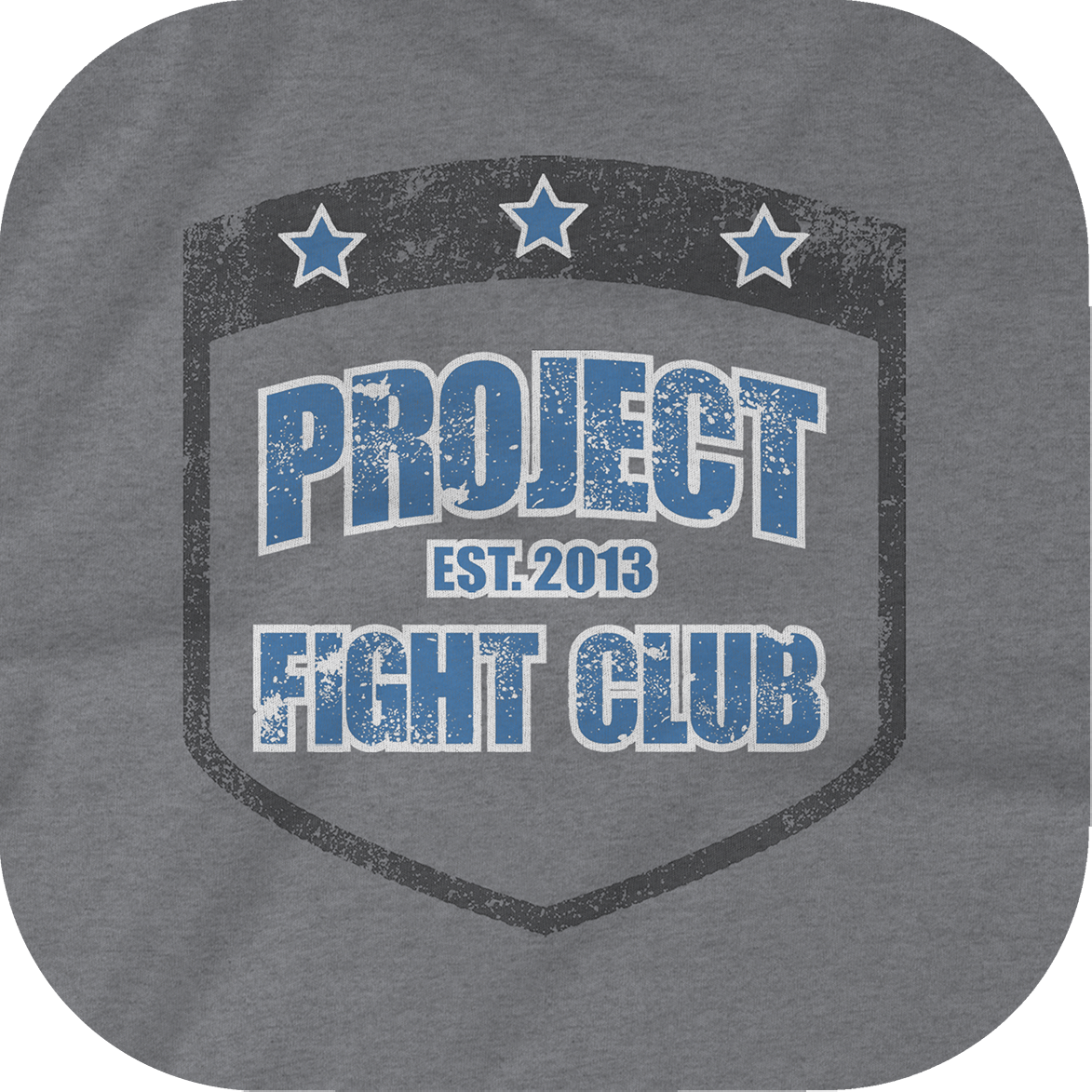 MENS GREY T-SHIRT #2 - SUPPORT POLICE