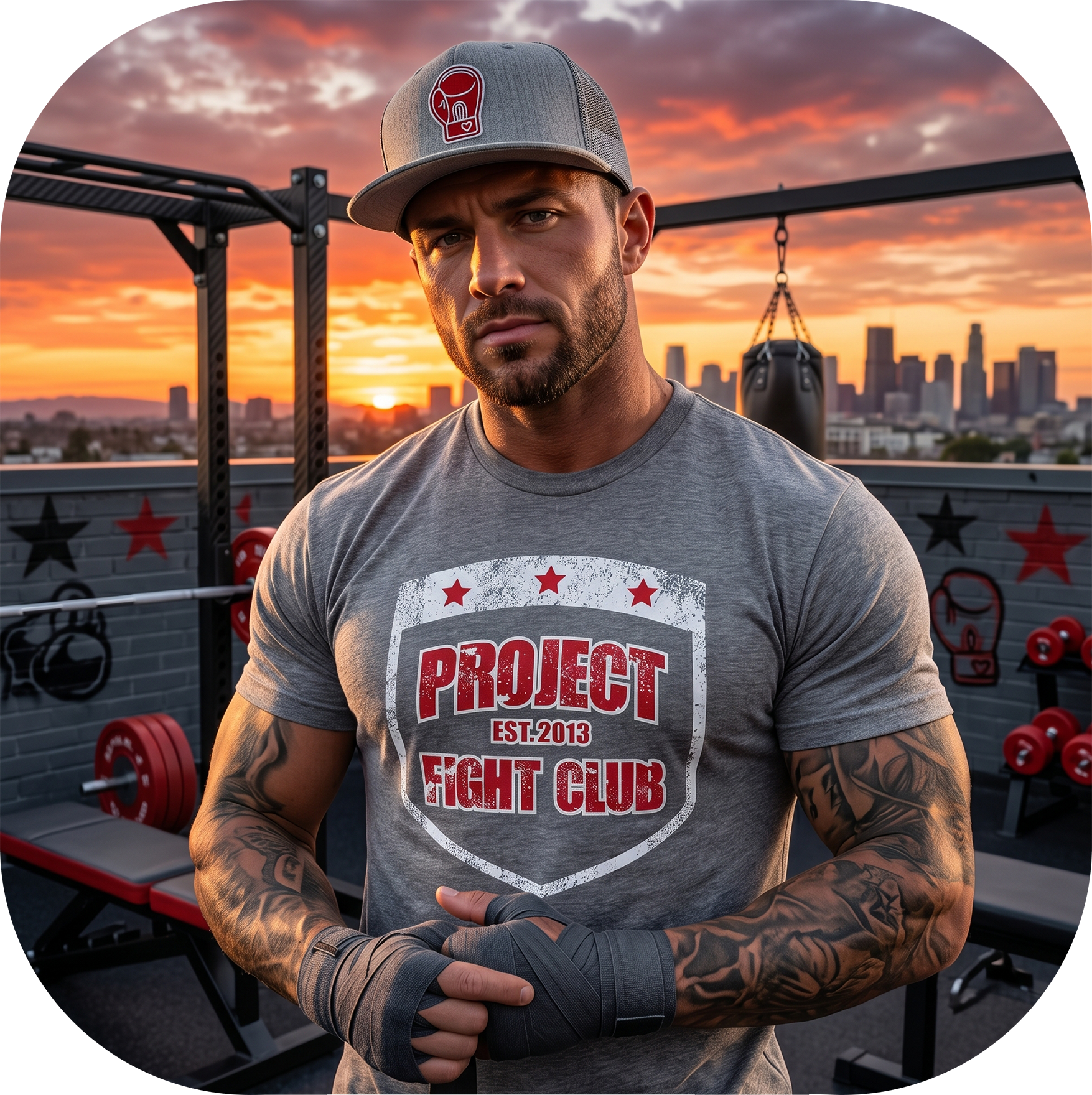 MENS GREY T-SHIRT #3 - HONOR FIREFIGHTERS & EMTs