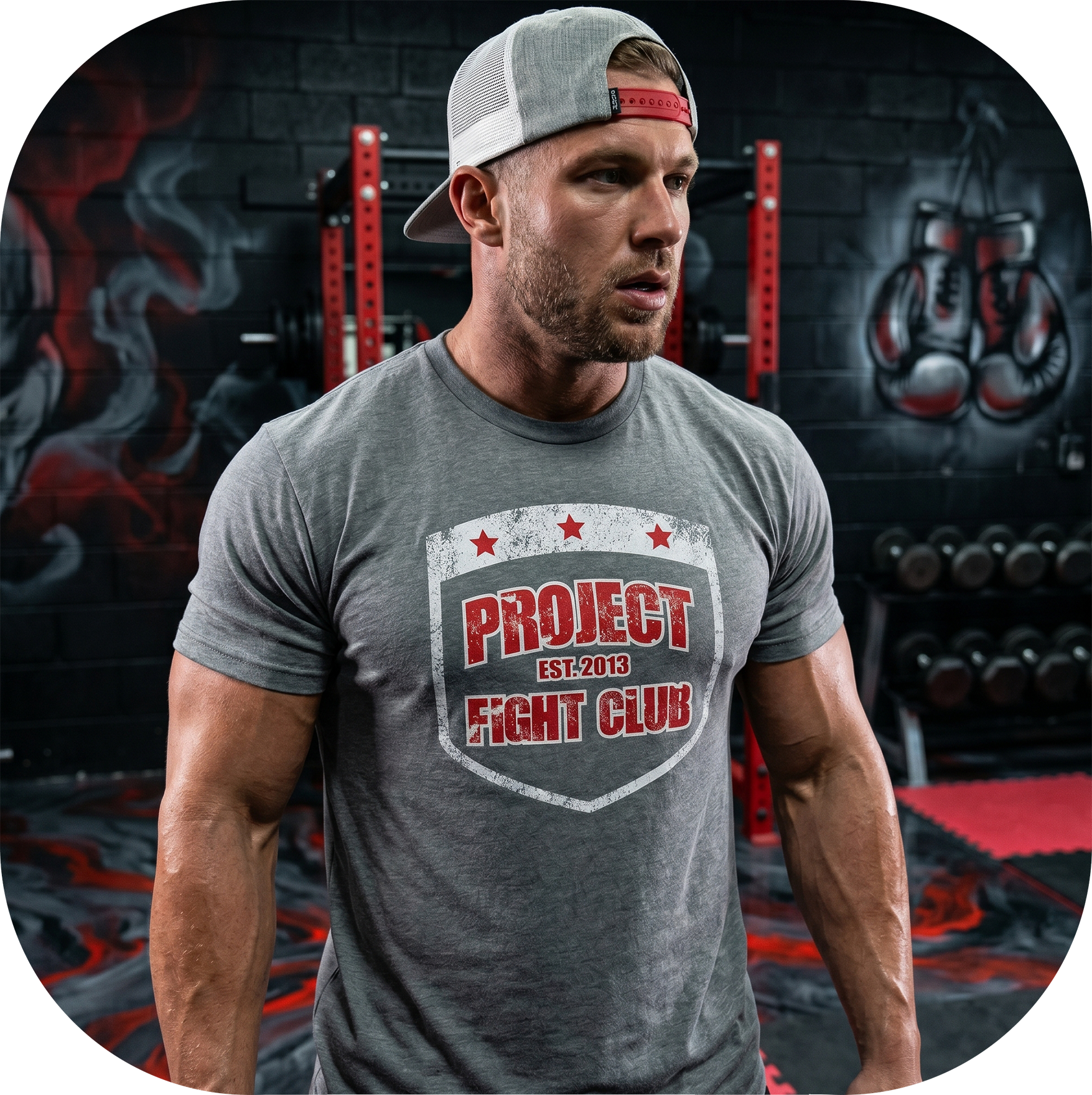 MENS GREY T-SHIRT #3 - HONOR FIREFIGHTERS & EMTs