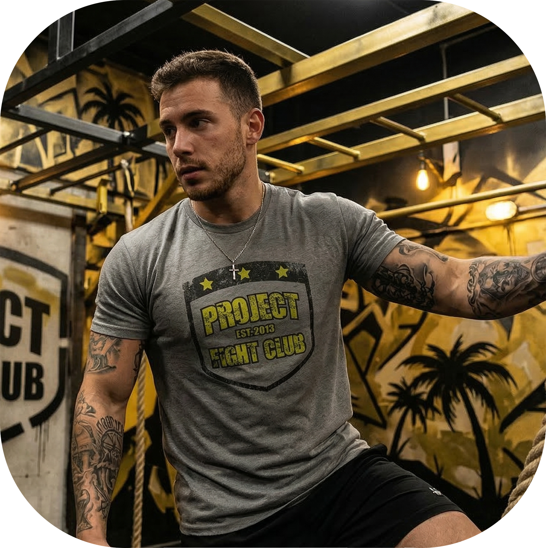 MENS GREY T-SHIRT #3 - SPREAD CHRISTIANITY