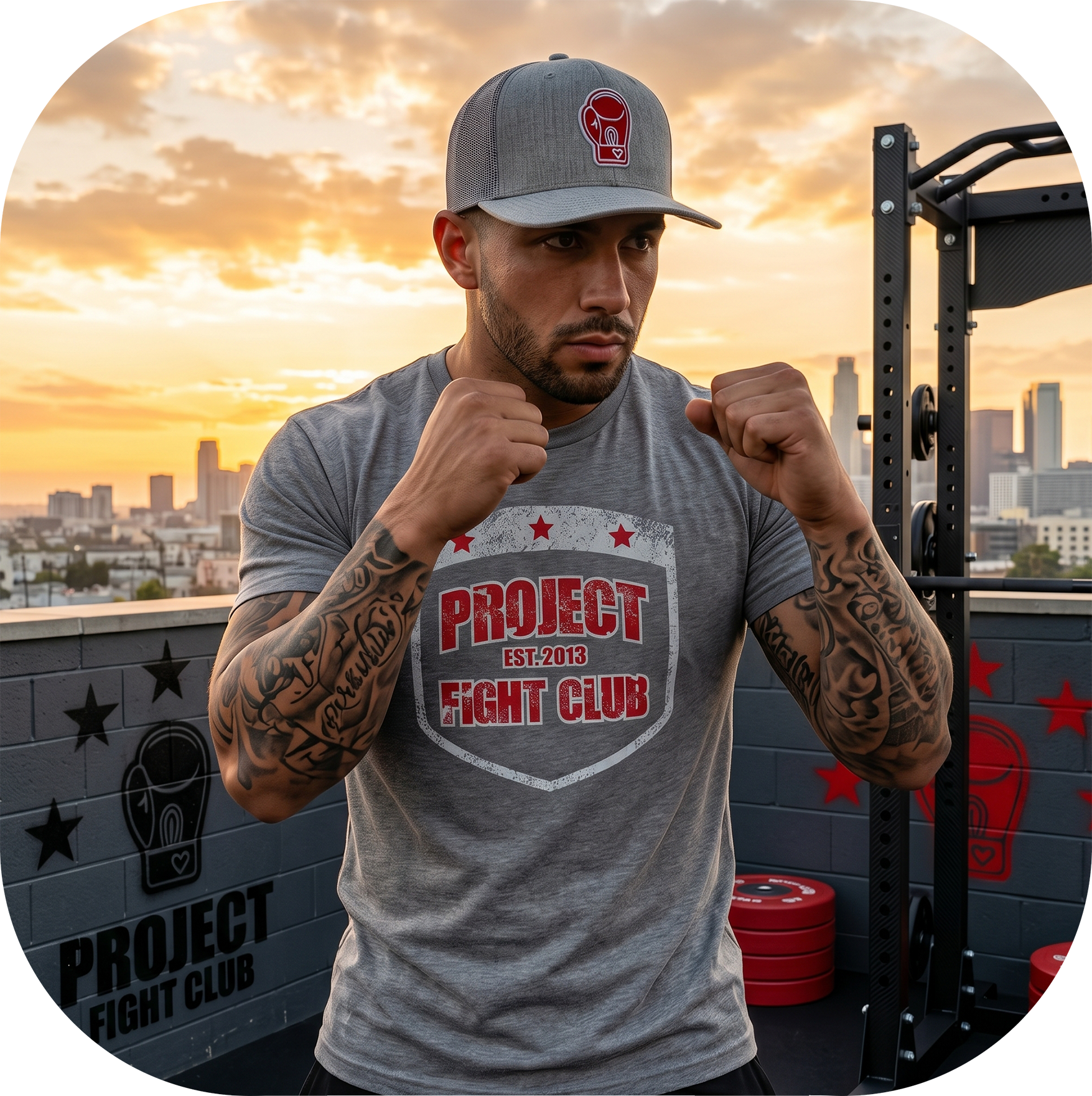 MENS GREY T-SHIRT #3 - HONOR FIREFIGHTERS & EMTs