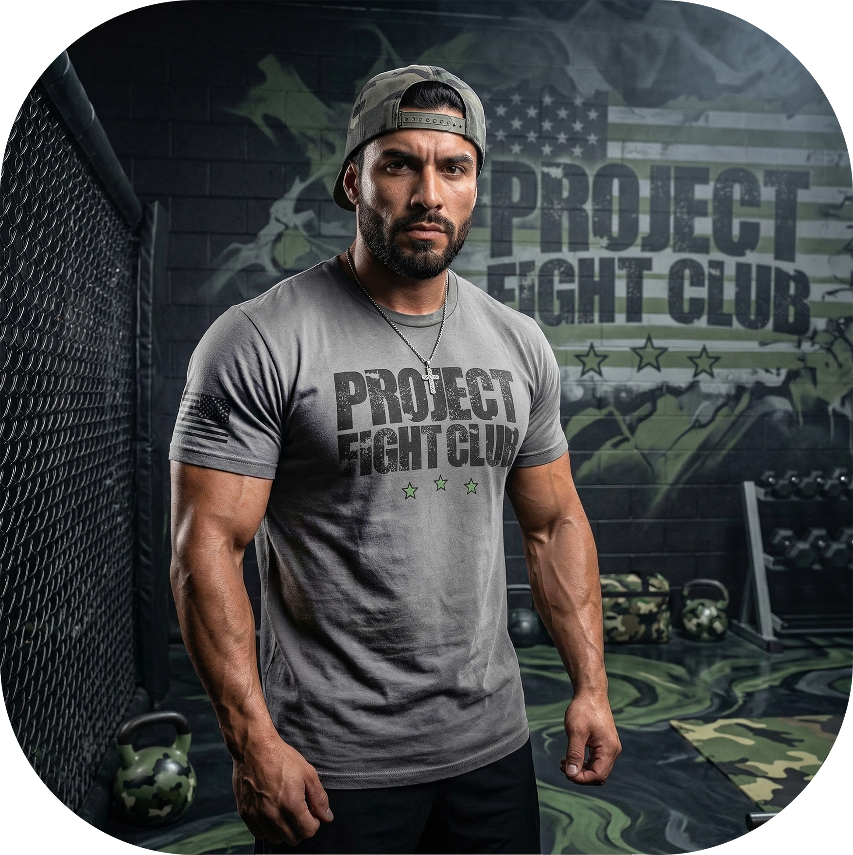 GREY SHIRT - HONOR SOLDIERS & VETERANS