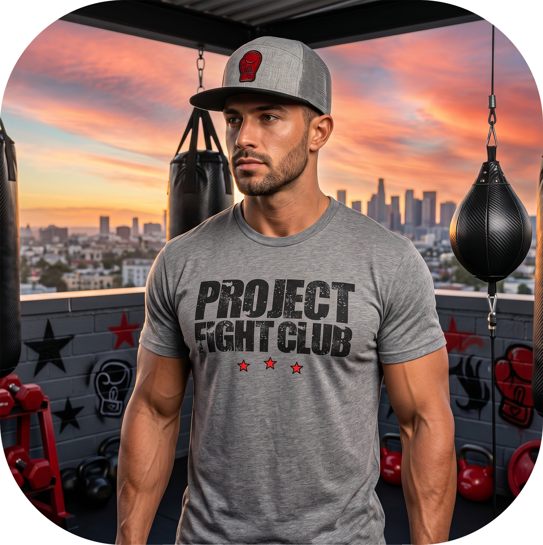 MENS GREY T-SHIRT - HONOR FIREFIGHTERS & EMTs