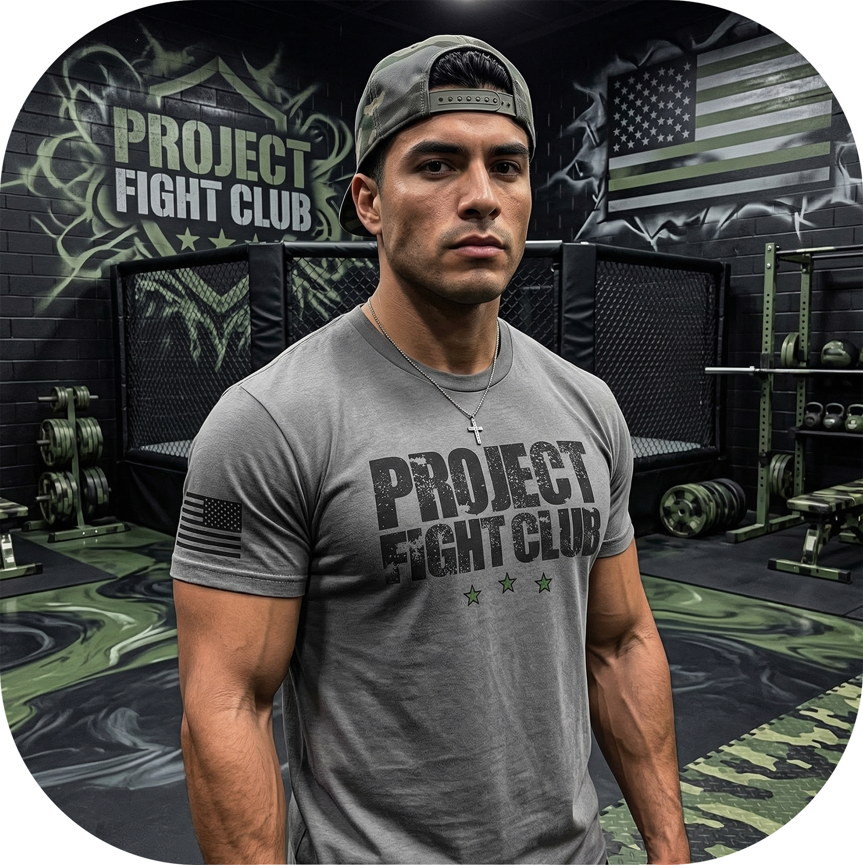 GREY SHIRT - HONOR SOLDIERS & VETERANS