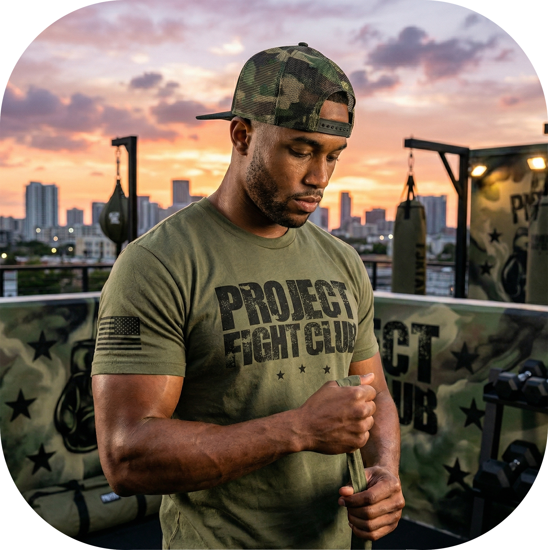MILITARY GREEN SHIRT 2 - HONOR SOLDIERS & VETERANS