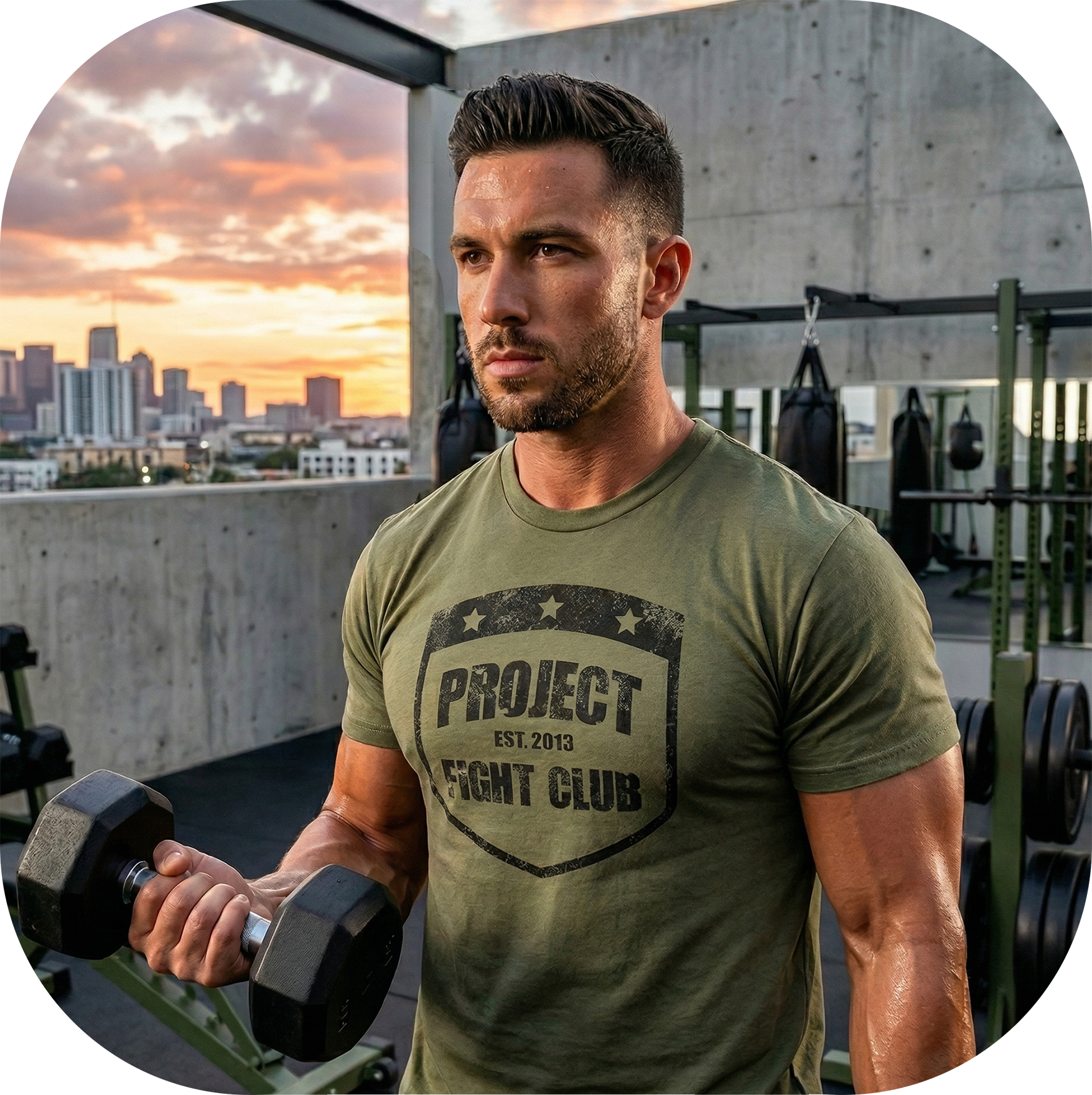 MILITARY GREEN SHIRT - HONOR SOLDIERS & VETERANS