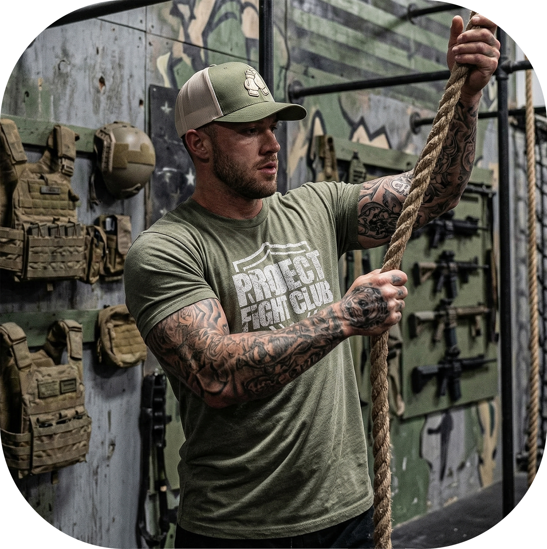 STONE GREY SHIRT - HONOR SOLDIERS & VETERANS