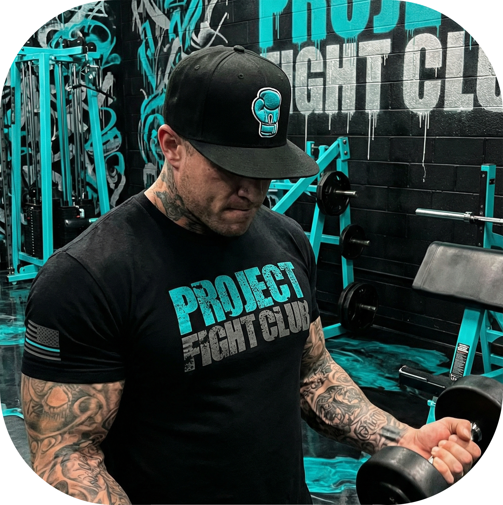 MENS BLACK T-SHIRT #4 - FIGHT ADDICTION