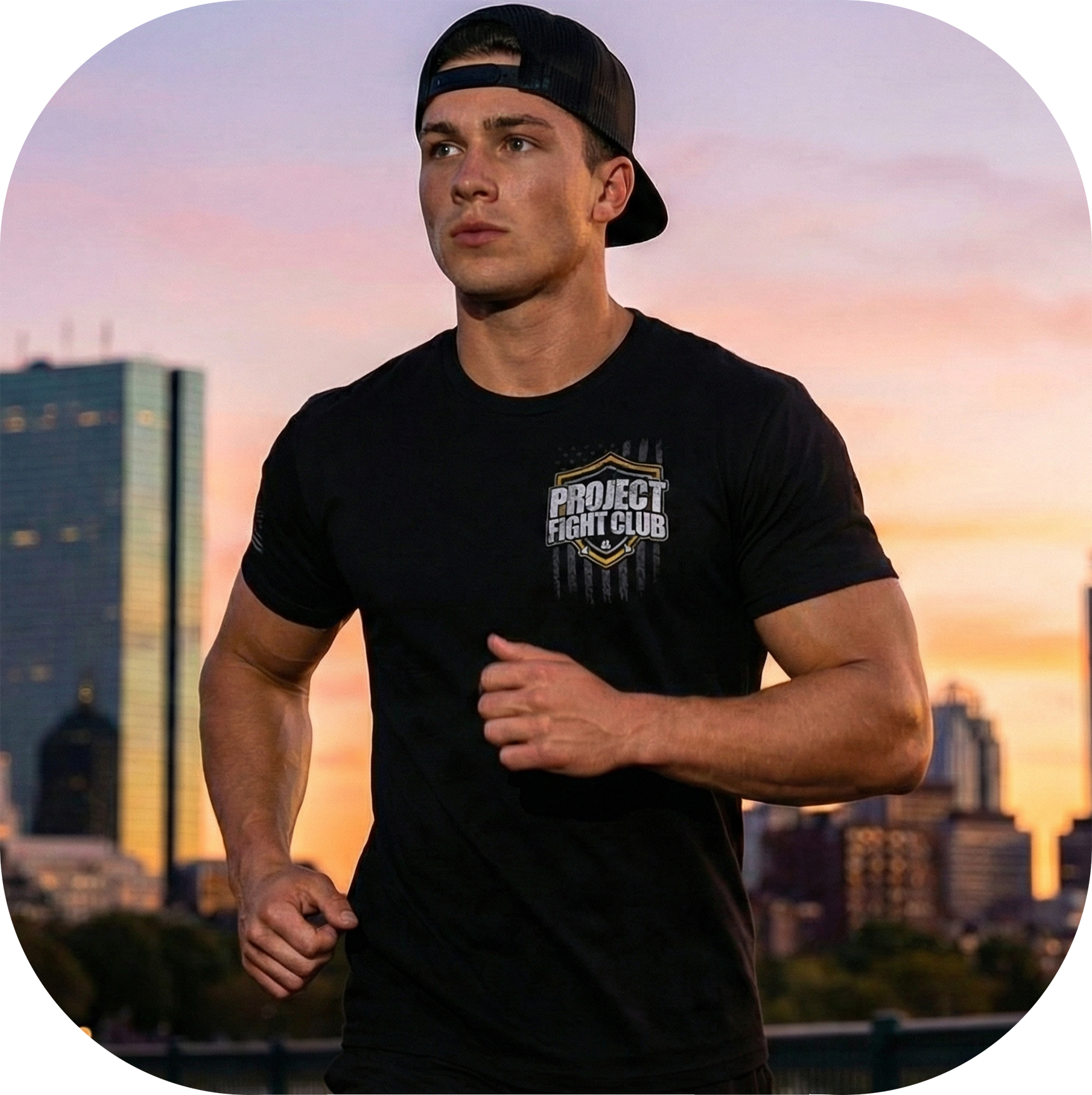 MENS BLACK T-SHIRT #8 - PROTECT ANIMALS & WILDLIFE