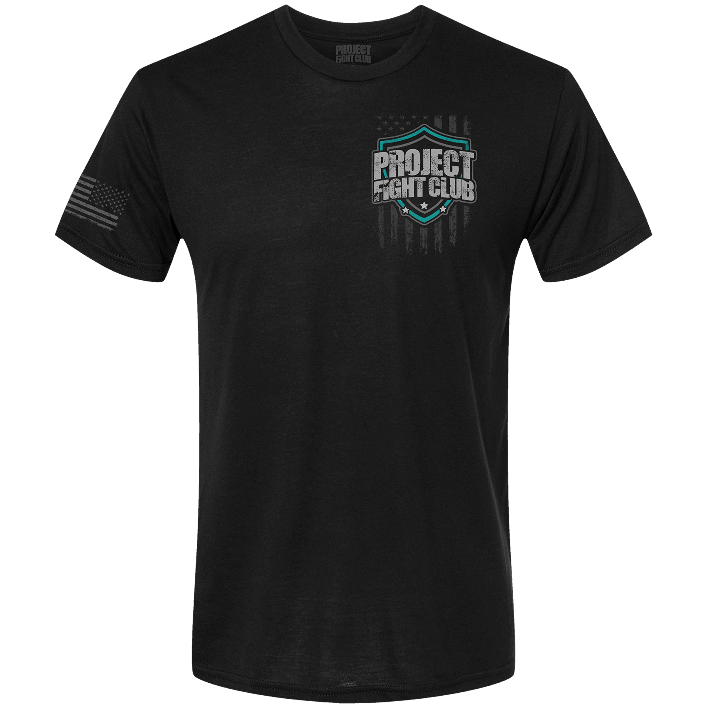 MENS BLACK T-SHIRT #8 - FIGHT ADDICTION