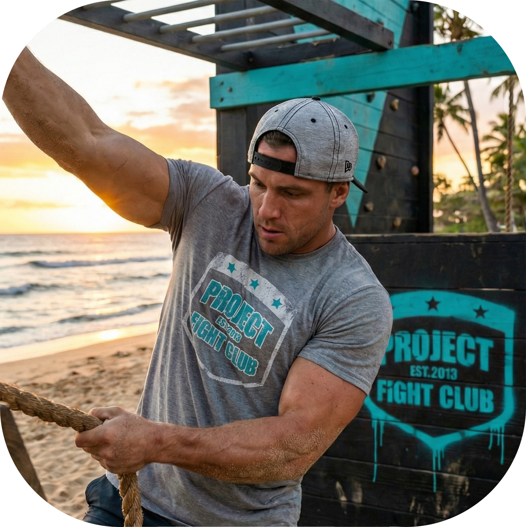 MENS GREY T-SHIRT #3 - FIGHT ADDICTION