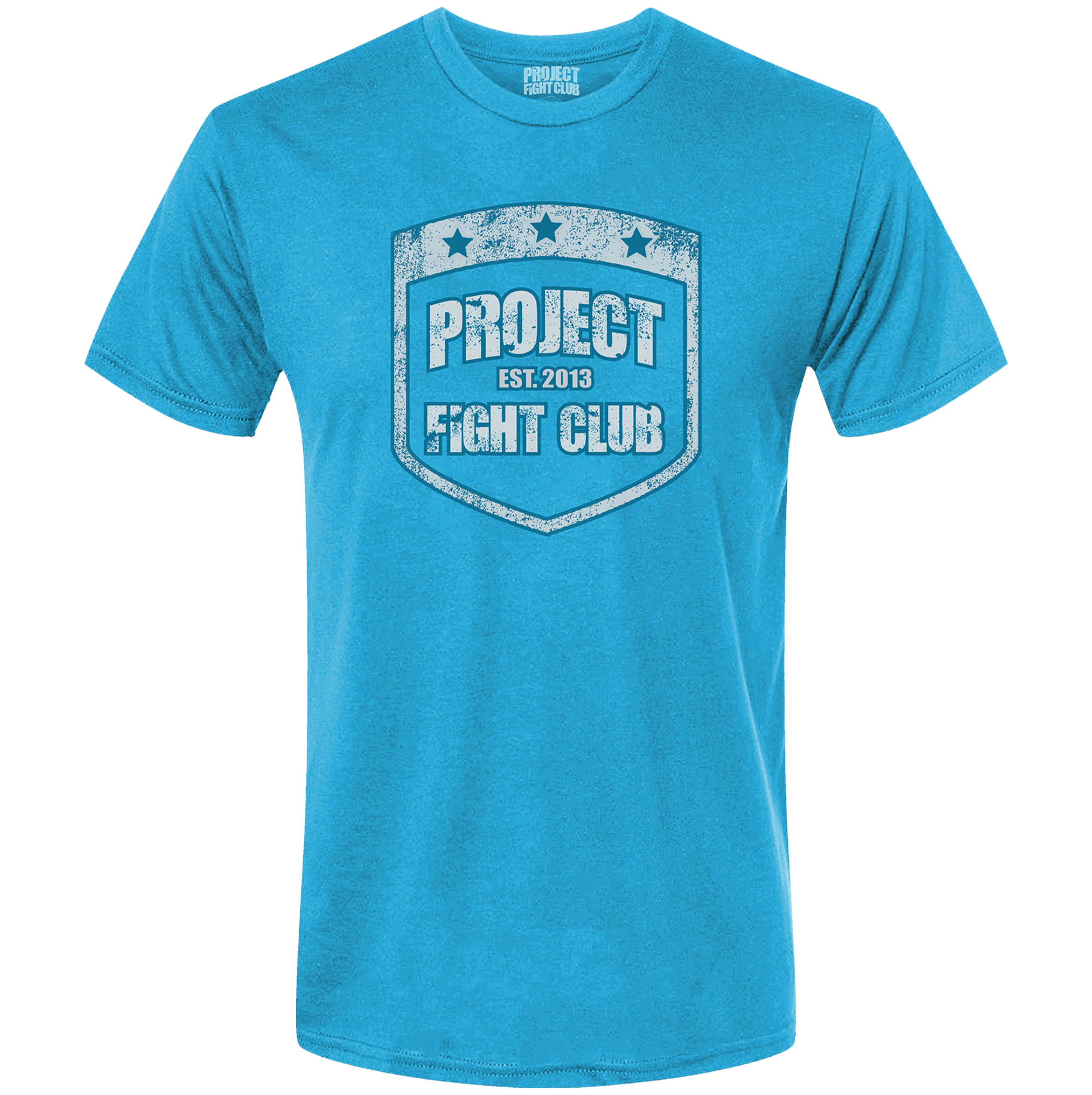 MENS TURQUOISE T-SHIRT #2 - FIGHT ADDICTION
