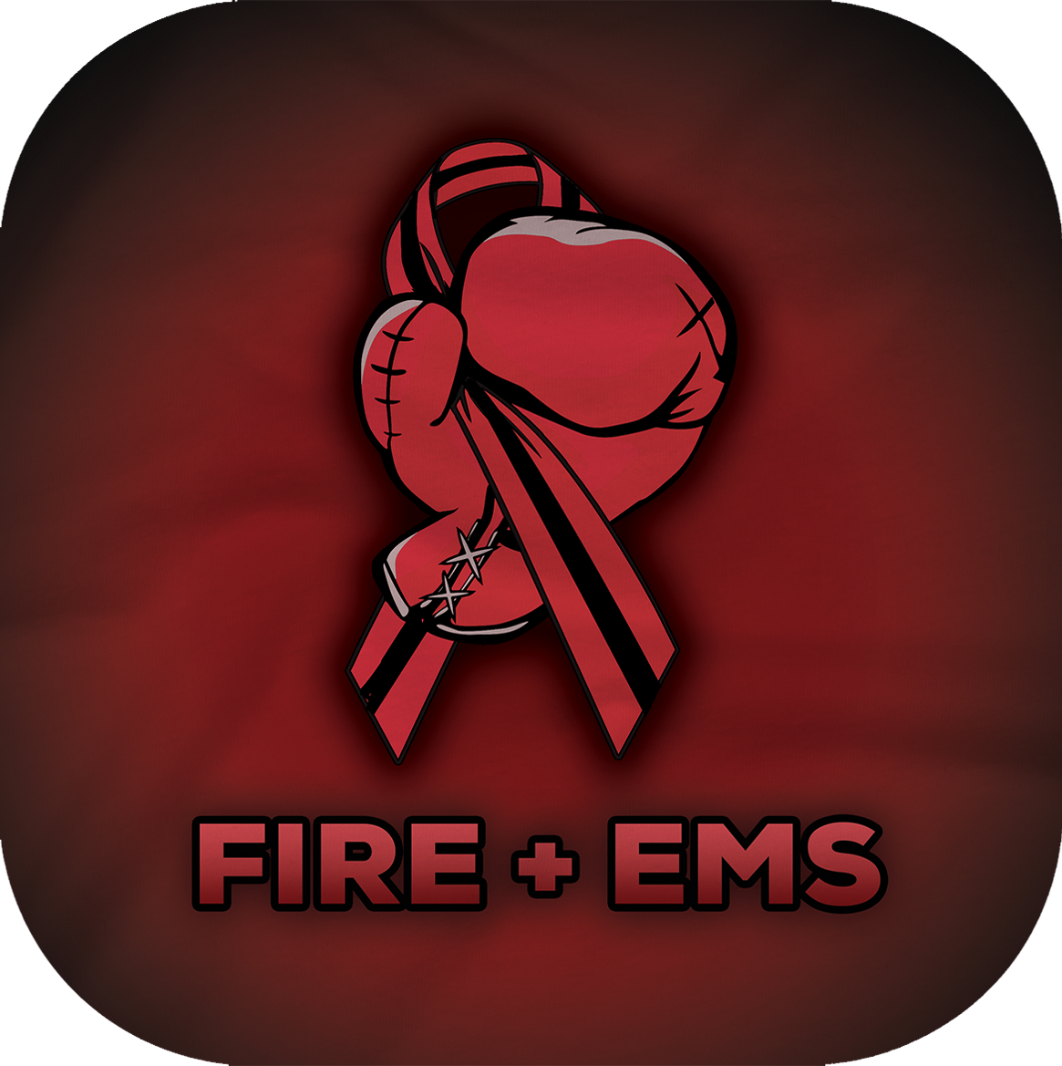 BLACK LIGHTWEIGHT HOODIE 3 - HONOR FIREFIGHTERS & EMTs