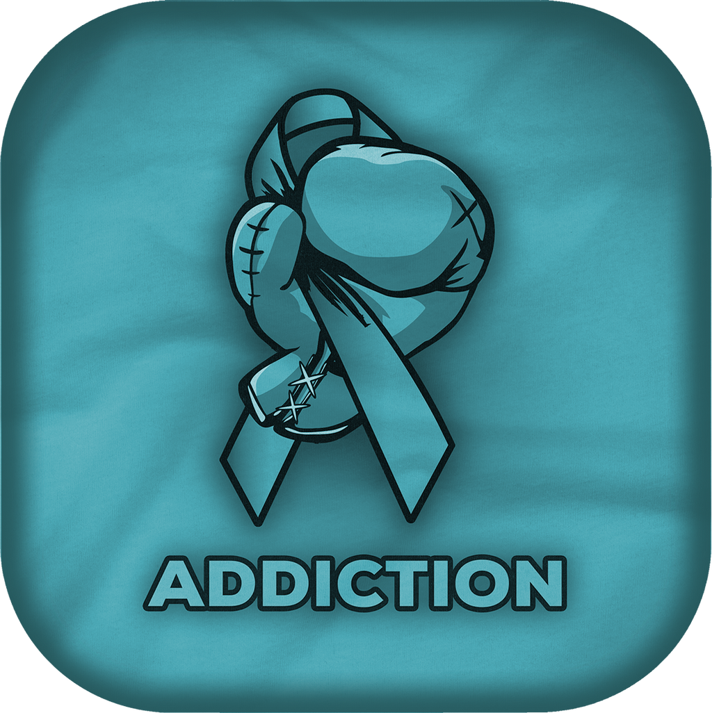 GREY MIDWEIGHT HOODIE - FIGHT ADDICTION