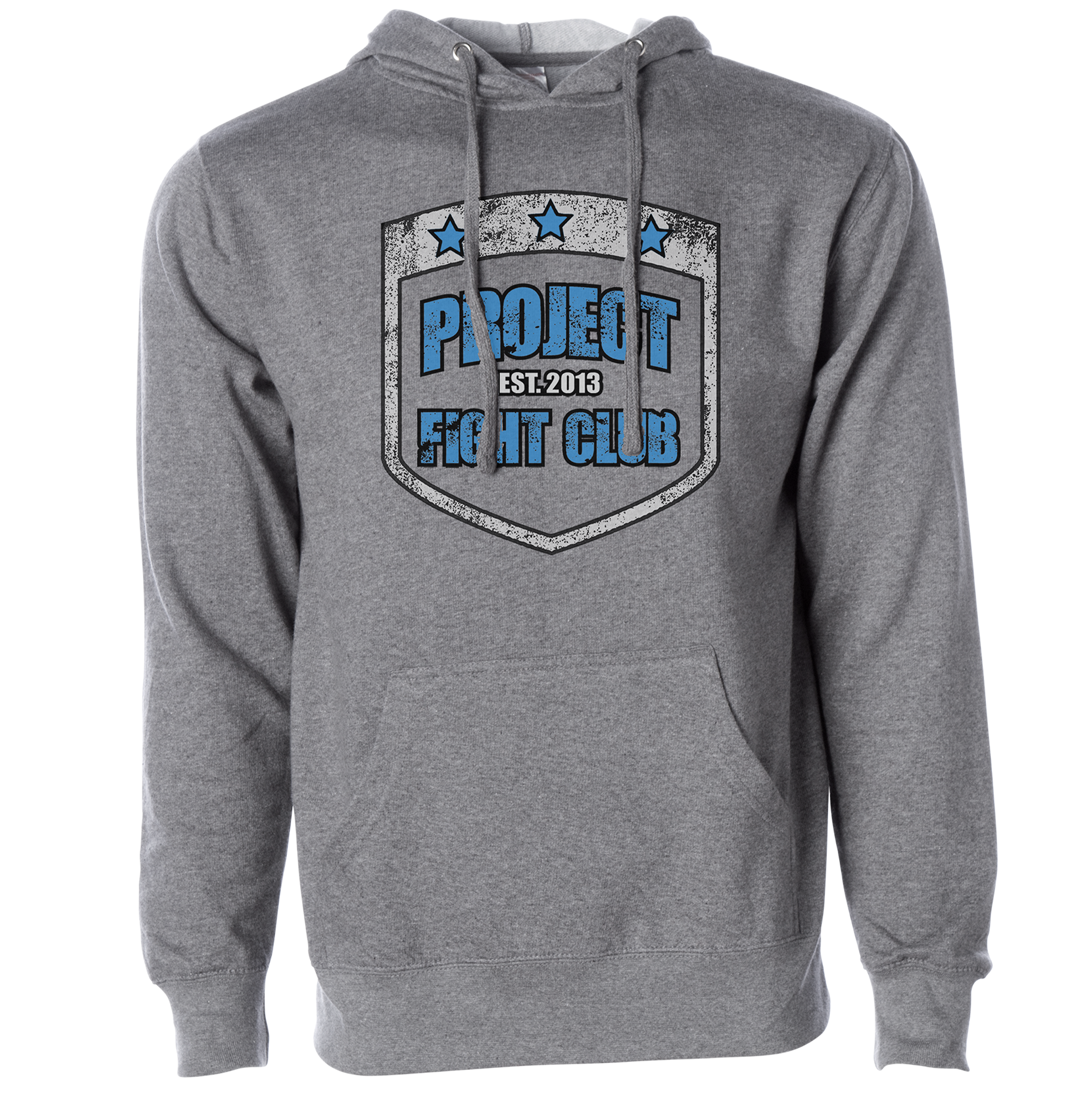 GUNMETAL MIDWEIGHT HOODIE #2 - SUPPORT POLICE