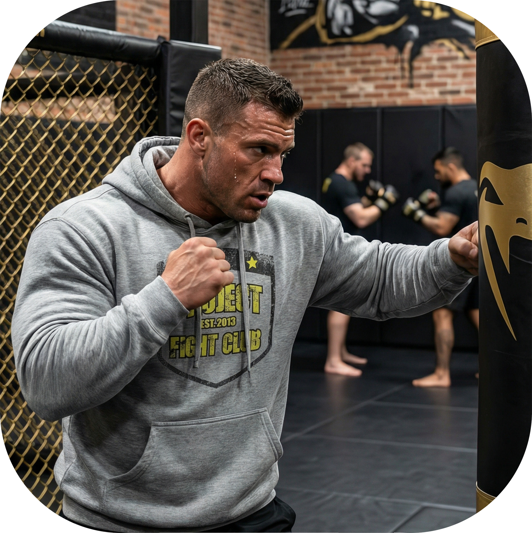 GUNMETAL MIDWEIGHT HOODIE - SPREAD CHRISTIANITY