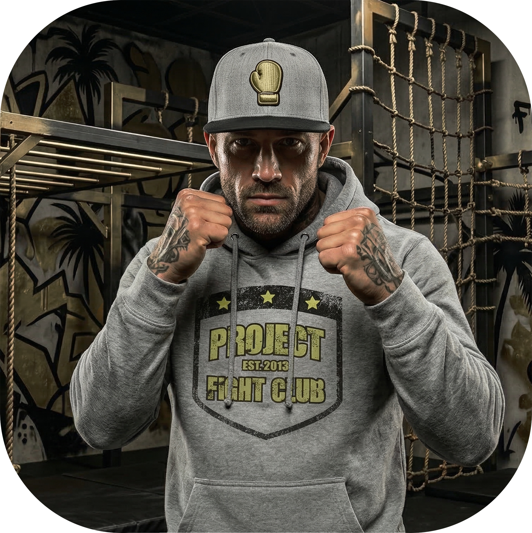 GUNMETAL MIDWEIGHT HOODIE - SPREAD CHRISTIANITY