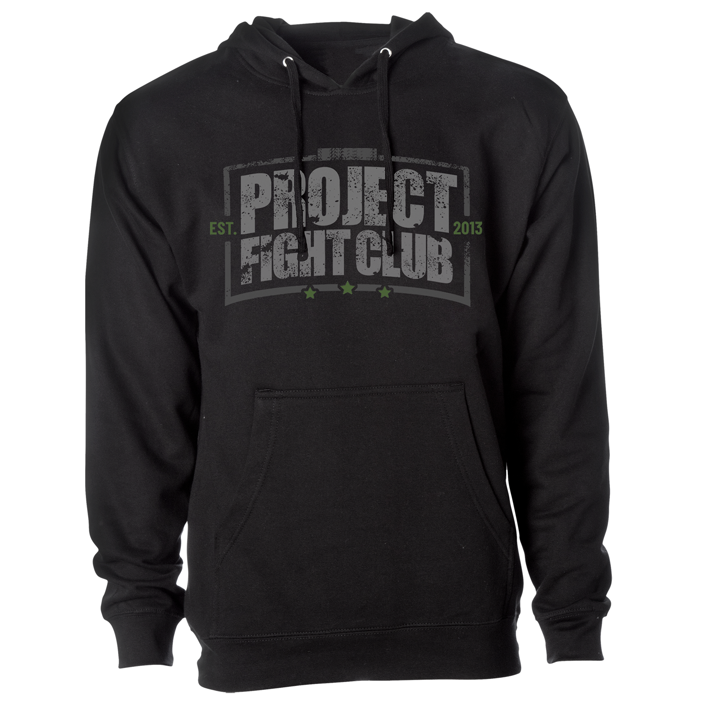 BLACK MIDWEIGHT HOODIE - HONOR SOLDIERS & VETERANS