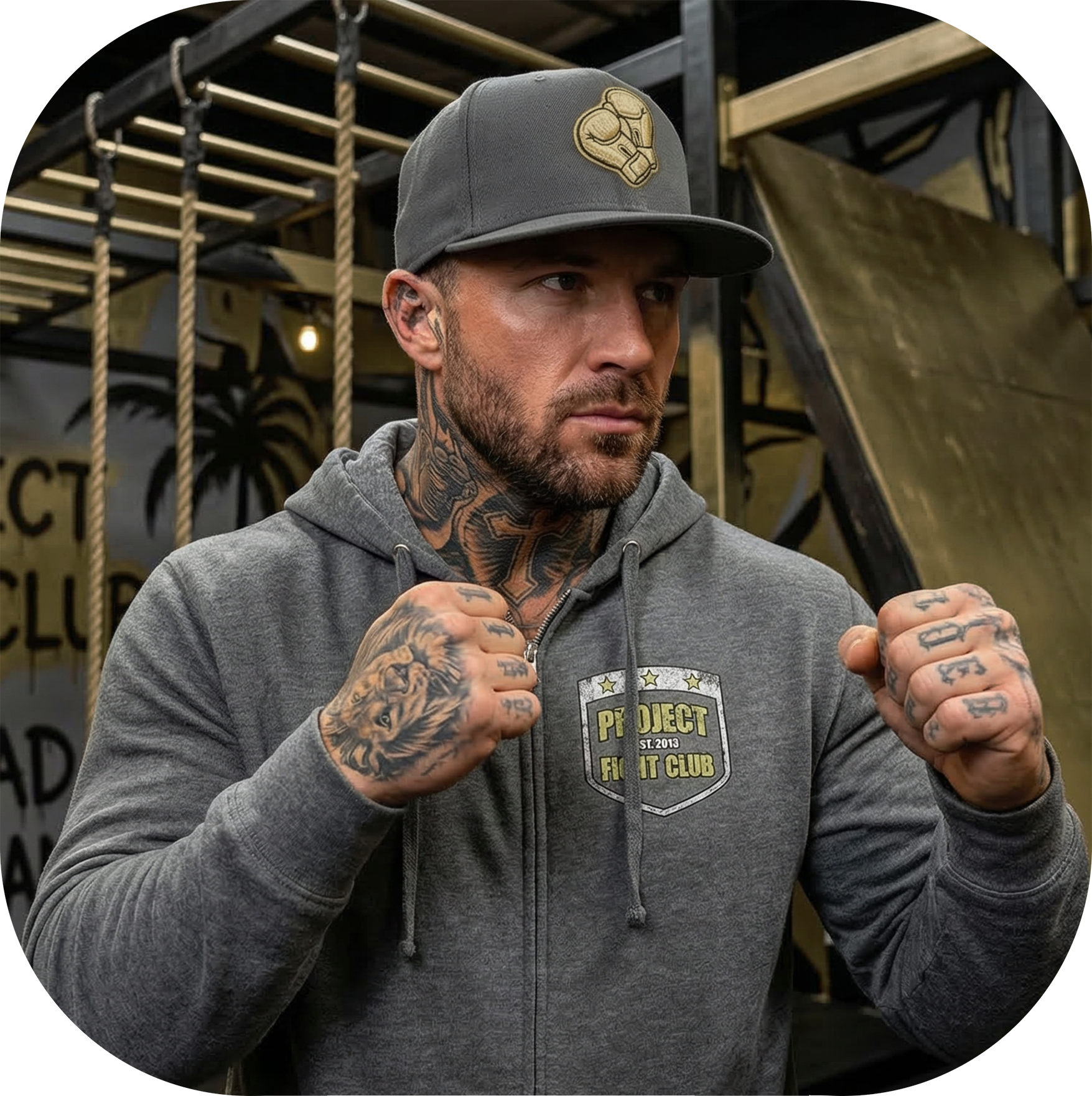 GUNMETAL MIDWEIGHT ZIP HOODIE - SPREAD CHRISTIANITY