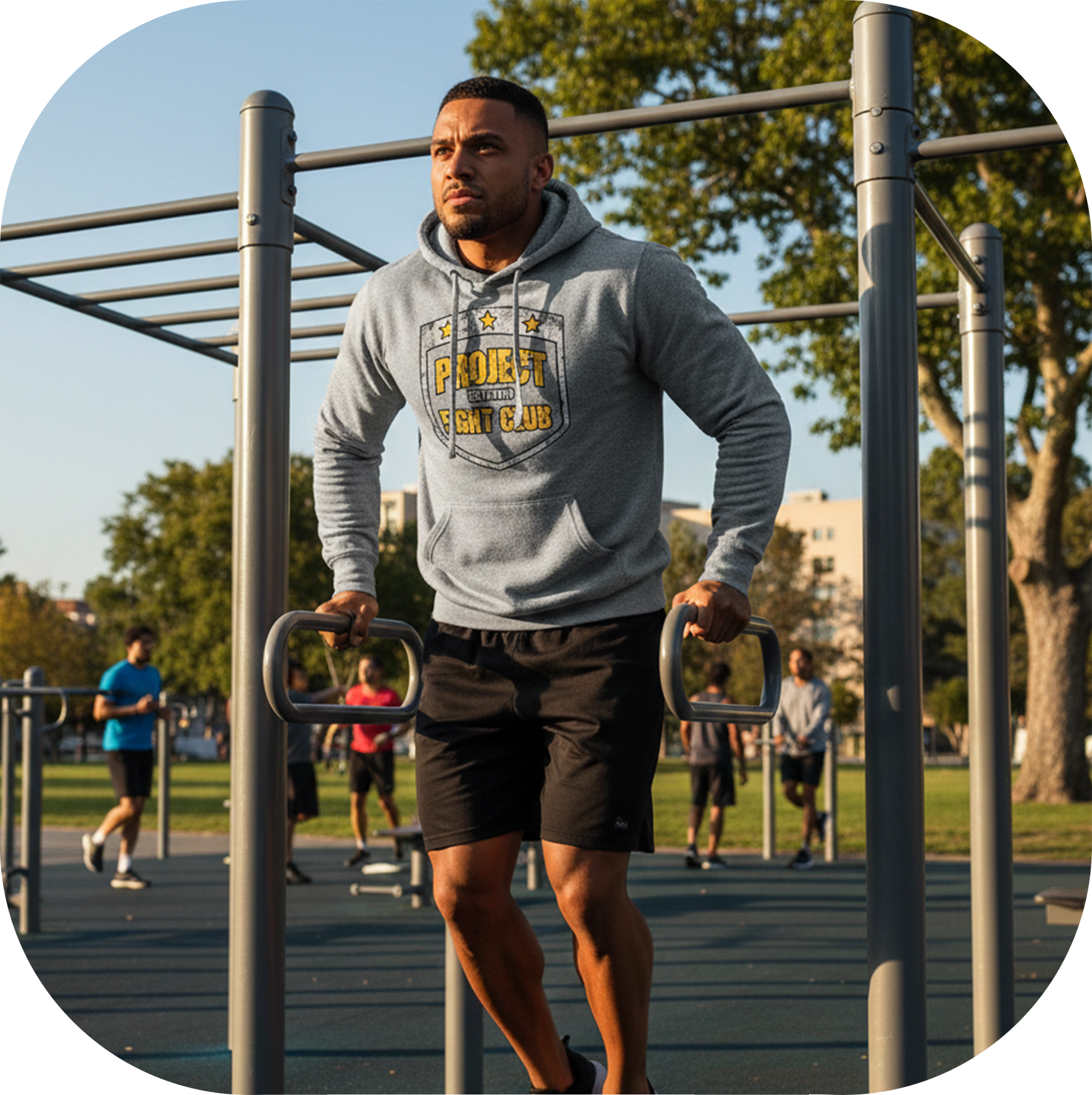 GREY MIDWEIGHT HOODIE #2 - PROTECT ANIMALS & WILDLIFE